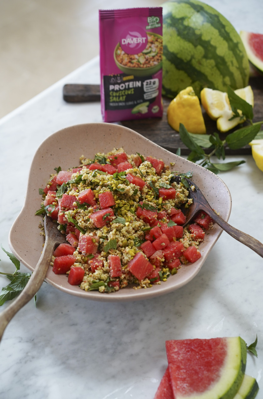 Protein Couscous Summer Salad
