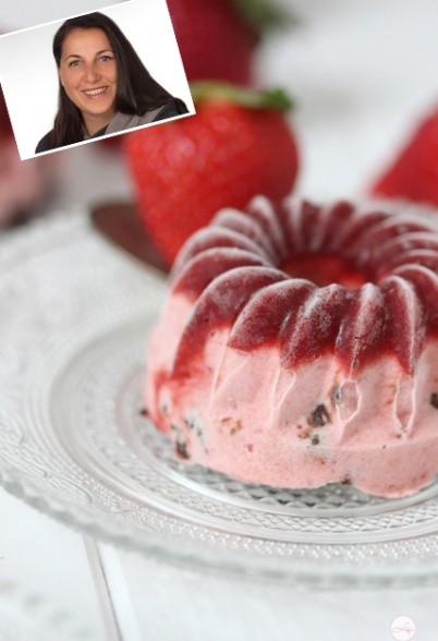 Erdbeer-Sahne-Eis von Lisbeths Cupcakes