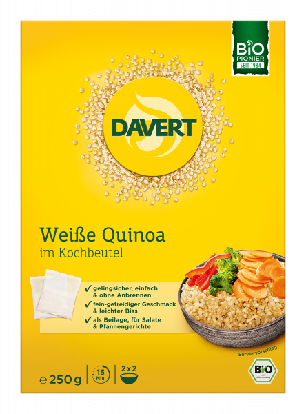 Weißer Quinoa im Kochbeutel 250g