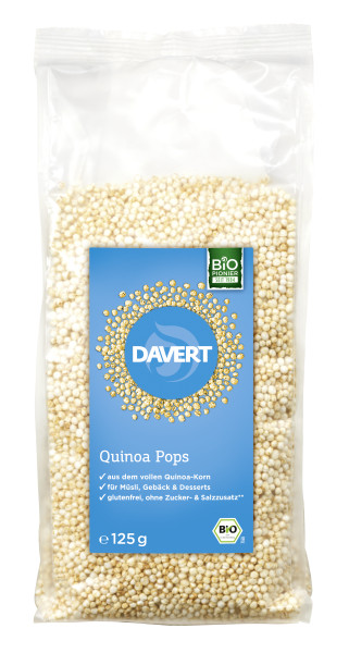 Quinoa Pops glutenfrei 125g