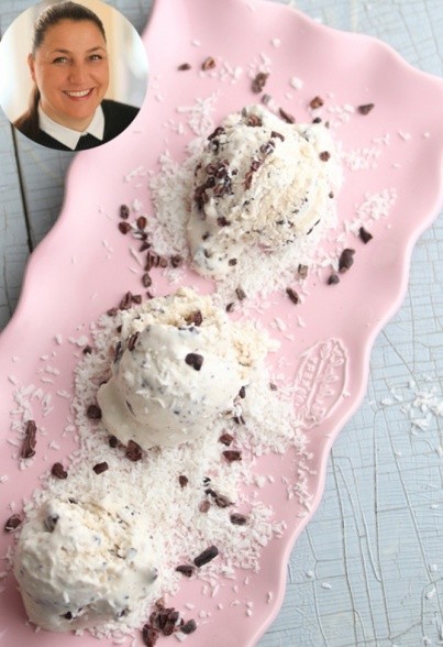 Veganes Kokos-Eis von Lisbeths