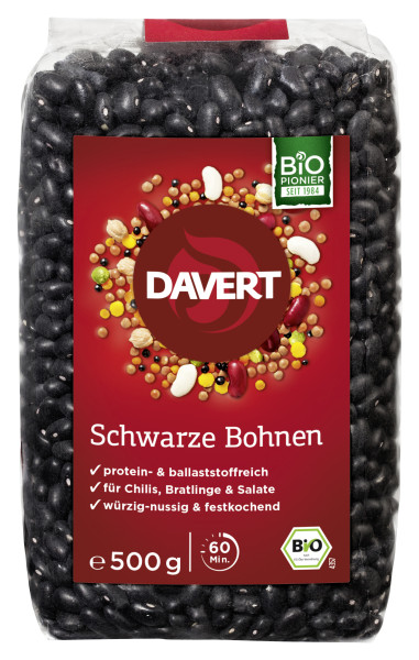 Schwarze Bohnen 500g