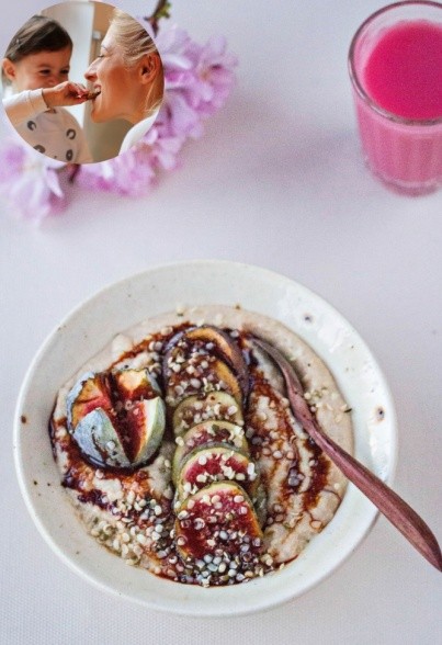 Hirseporridge mit Feigen von Carrots for Claire