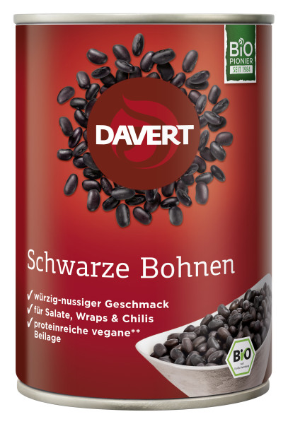 Schwarze Bohnen 400g