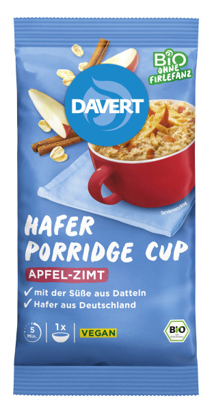 Porridge-Cup Apfel-Zimt 65g